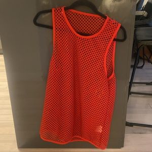 Men’s Mesh Tank Top (Red)